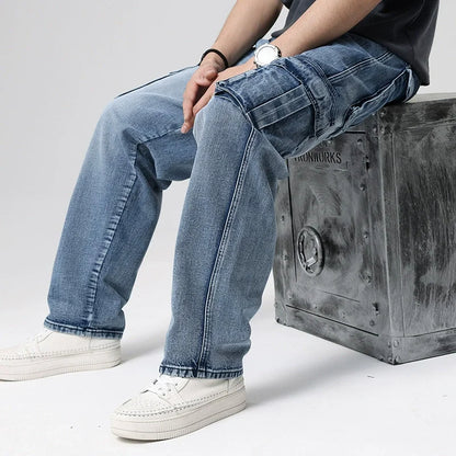 DUKE DENIM CARGO PANTS