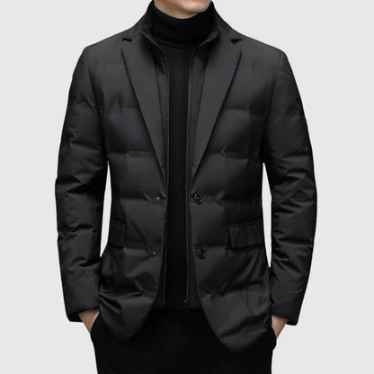 HARVEY QUILTED SUIT JACKET