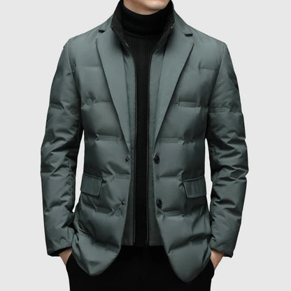 HARVEY QUILTED SUIT JACKET