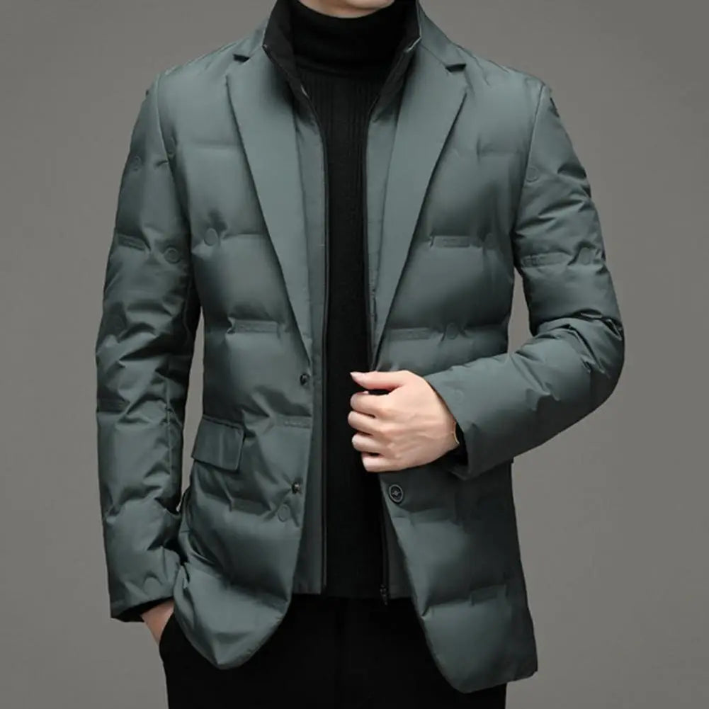 HARVEY QUILTED SUIT JACKET