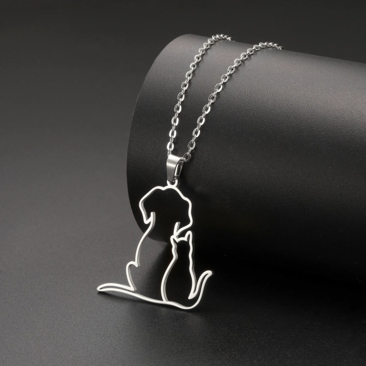 PAWS & HEARTS PENDANT