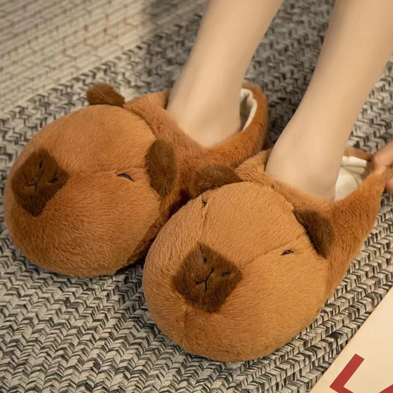 CAPYBARA SNUG SLIPPERS